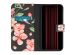 iMoshion Design Softcase Bookcase für das iPhone 15 - Blossom Black