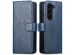 iMoshion Luxuriöse Klapphülle für das Samsung Galaxy Z Fold 5 - Dunkelblau