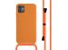 iMoshion Silikonhülle mit Band für das iPhone 11 - Orange
