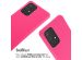 iMoshion Silikonhülle mit Band für das Samsung Galaxy A53 - Rosa fluoreszierend