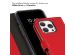 Selencia Echtleder Klapphülle für das iPhone 15 Pro - Rot