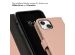 Selencia Echtleder Klapphülle für das iPhone 15 Plus - Dusty Pink
