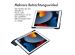 iMoshion Trifold Hardcase Klapphülle für das iPad 9 (2021) 10.2 Zoll / iPad 8 (2020) 10.2 Zoll / iPad 7 (2019) 10.2 Zoll - Dunkelblau