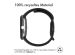 iMoshion Silikonband für das Google Pixel Watch / Watch 2 - Größe S - Schwarz