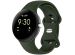 iMoshion Silikonband für das Google Pixel Watch / Watch 2 - Größe S - Dunkelgrün