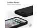 iMoshion EasyGrip Back Cover für das iPhone SE (2022 / 2020) / 8 / 7 - Schwarz