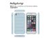 iMoshion EasyGrip Back Cover für das iPhone SE (2022 / 2020) / 8 / 7 - Hellblau