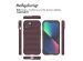 iMoshion EasyGrip Back Cover für das iPhone 13 - Aubergine