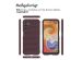 iMoshion EasyGrip Back Cover für das Samsung Galaxy A14 (5G/4G) - Aubergine