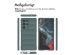 iMoshion EasyGrip Back Cover für das Samsung Galaxy S22 Ultra - Dunkelgrün