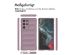 iMoshion EasyGrip Back Cover für das Samsung Galaxy S22 Ultra - Violett