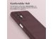 iMoshion EasyGrip Back Cover für das Samsung Galaxy A13 (4G) - Aubergine