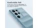 iMoshion EasyGrip Back Cover für das Samsung Galaxy S23 Ultra - Hellblau