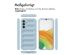 iMoshion EasyGrip Back Cover für das Samsung Galaxy A34 (5G) - Hellblau