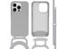 iMoshion Color Backcover mit abtrennbarem Band für das iPhone 14 Pro - Grau
