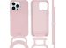 iMoshion Color Backcover mit abtrennbarem Band iPhone 14 Pro Max - Rosa