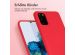 iMoshion Color Backcover mit abtrennbarem Band für das Samsung Galaxy S20 - Rot