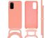 iMoshion Color Backcover mit abtrennbarem Band für das Samsung Galaxy S20 - Peach