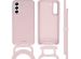 iMoshion Color Backcover mit abtrennbarem Band Samsung Galaxy S21 FE - Rosa