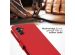 Selencia Echtleder Klapphülle für das Samsung Galaxy A14 (5G/4G) - Rot