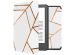 iMoshion Design Slim Hard Case Sleepcover für das Amazon Kindle (2022) 11th gen - White Graphic