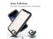 iMoshion 360° Full Protective Case für das iPhone SE (2022 / 2020) / 8 / 7 / 6(s) - Schwarz