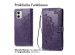 iMoshion Mandala Klapphülle für das Motorola Moto G73 - Violett