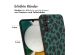 iMoshion Design Hülle für das Samsung Galaxy A34 (5G) - Leopard - Grün / Schwarz