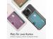 iMoshion Soft Case Back Cover mit Kartenhalter für das iPhone 15 Pro - Transparent