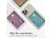 iMoshion Soft Case Back Cover mit Kartenhalter für das iPhone 12 Pro - Transparent