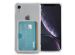 iMoshion Soft Case Back Cover mit Kartenhalter für das iPhone Xr - Transparent