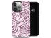 Selencia Vivid Back Cover für das iPhone 13 Pro - Trippy Swirl Dark Rose