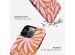 Selencia Vivid Back Cover für das iPhone 13 Pro - Modern Bloom Pink