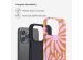Selencia Vivid Back Cover für das iPhone 13 Pro - Modern Bloom Pink