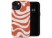 Selencia Vivid Back Cover für das iPhone 13 - Dream Swirl Orange