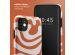 Selencia Vivid Back Cover für das iPhone 11 - Dream Swirl Orange