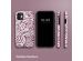 Selencia Vivid Back Cover für das iPhone 11 - Trippy Swirl Dark Rose