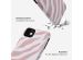 Selencia Vivid Back Cover für das iPhone 11 - Colorful Zebra Old Pink