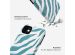 Selencia Vivid Back Cover für das iPhone 11 - Colorful Zebra Pine Blue