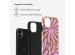 Selencia Vivid Back Cover für das iPhone 11 - Modern Bloom Pink