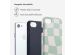 Selencia Vivid Back Cover für das iPhone SE (2022 / 2020) / 8 / 7 / 6(s) - Groovy Sage Green
