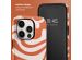 Selencia Vivid Back Cover für das iPhone 14 Pro - Dream Swirl Orange