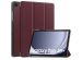 iMoshion Trifold Klapphülle für das Samsung Galaxy Tab A9 Plus - Bordeaux