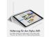 Accezz Smarte Klapphülle aus Silikon für das iPad 9 (2021) 10.2 / iPad 8 (2020) 10.2 / iPad 7 (2019) 10.2 - Grau