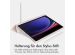 Accezz Smarte Klapphülle aus Silikon für das Samsung Galaxy Tab A9 Plus - Rosa