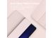 Accezz Smarte Klapphülle aus Silikon für das Samsung Galaxy Tab A9 8.7 Zoll - Rosa
