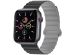 iMoshion Silikon-Magnetarmband für die Apple Watch Apple Watch Series 1-9 / SE - 38/40/41 mm - Schwarz / Grau