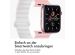 iMoshion Silikon-Magnetarmband für die Apple Watch Apple Watch Series 1-9 / SE / Ultra (2) - 42/44/45/49 mm - Rosa / Weiß