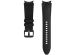 Samsung Original Hybrid Leather Band M/L für das Galaxy Watch / Watch 3 / Watch 4 / Active 2 / 4 : 40-41-42-44mm - Schwarz