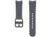 Samsung Originales Sport Armband für die Samsung Galaxy Watch 4 / 5 / 6 - 20 mm - S/M - Light Grey